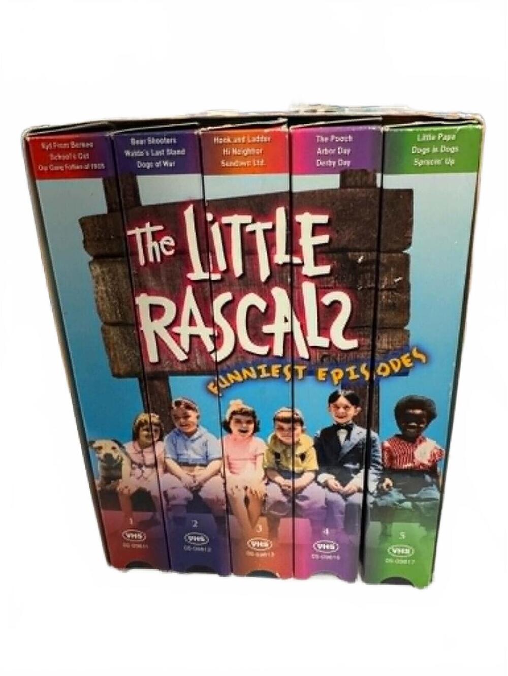The Little Rascals Funniest Episodes Collector Series 5-Pack VHS Box Set